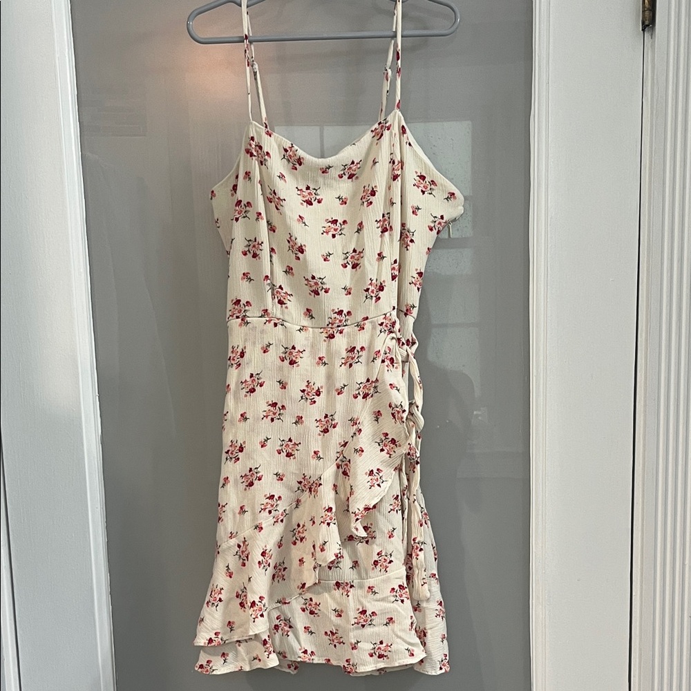 Altar’d State Floral Cream Dress